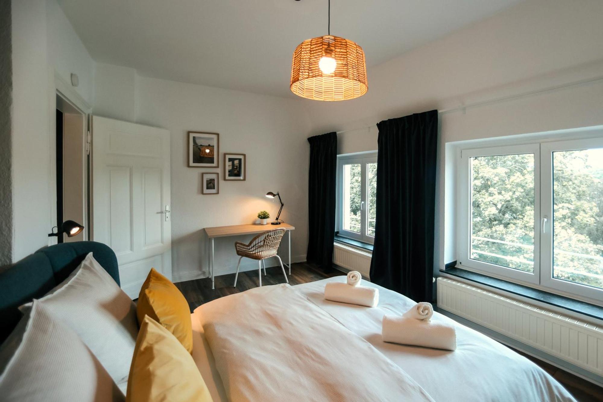 Domblick 2 I Balkon I Parkplatz I Naehe Veltins-Arena Apartment เกลเซนเคียร์เคน ภายนอก รูปภาพ